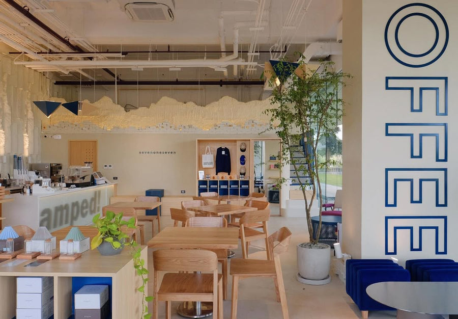 717 Coffee & Co. interior and exterior