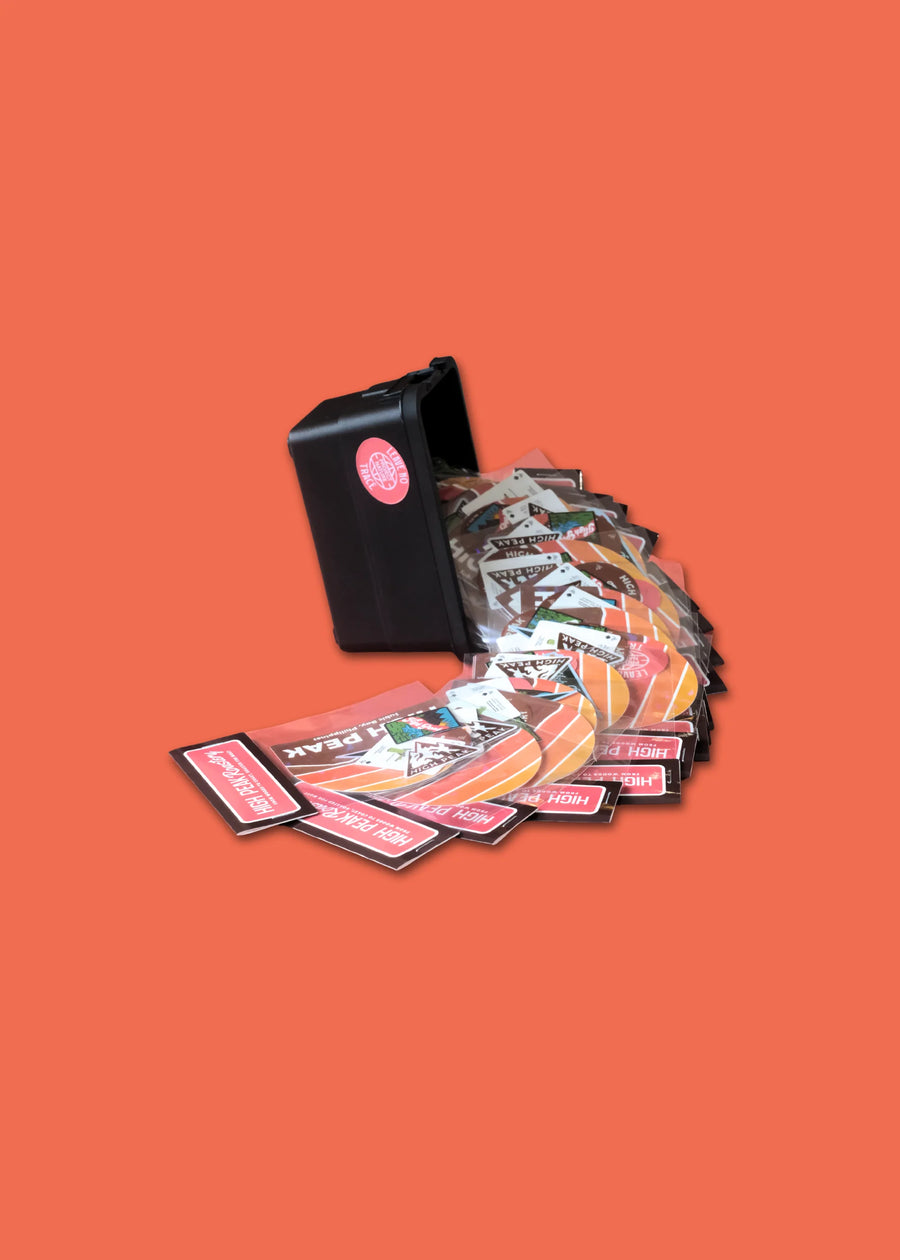 High Peak Sticker