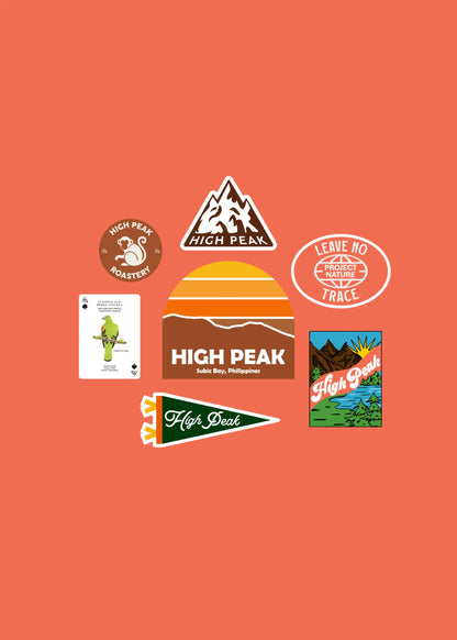 High Peak Signature Stickers
