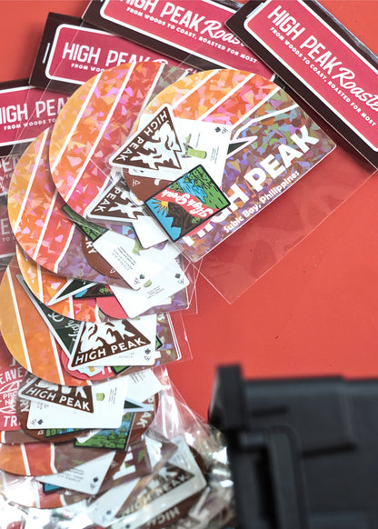 High Peak Signature Stickers